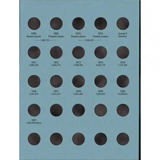 Canadian 5 Cent Silver Coin Folder 1858-1921 by Whitman-page 3 image view-20909