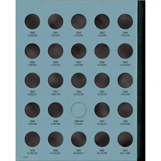 Canadian Small Cents Coin Folder 1920-1988 by Whitman NO. 1-page 1 image view-20894