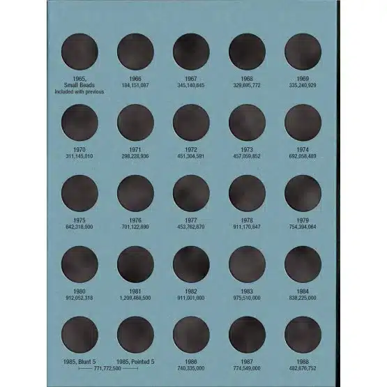 Canadian Small Cents Coin Folder 1920-1988 by Whitman NO. 1-page 3 image view-20894