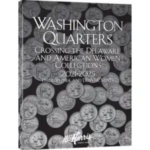 Crossing The Delaware Quarter Collection Folder P-D-2021-2025-front cover image view-21713TN