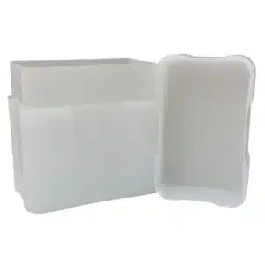 Guardhouse Silver Bar Holder, single tube showing single lid image view-21719