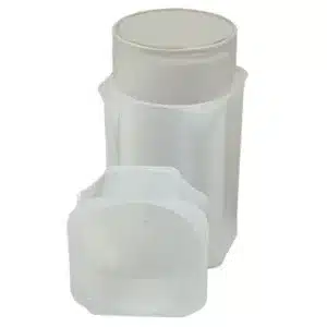 Guardhouse-Small-Dollar-Square-Coin-Tube-with-a-sigle-lid-sitting-in-front-image-view-21720-TN