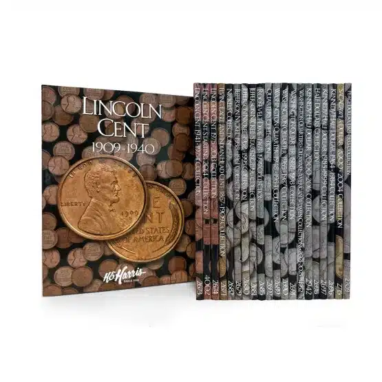 H.E.H. Sample books stacked side by side for show purpose