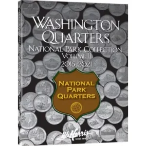 National Park Quarter #2 Coin Folder 2016-2021 by H.E. HARRIS-front cover image view-20798TN