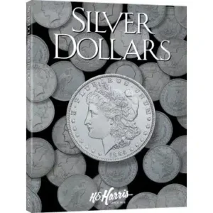 Plain Large Dollar Coin Folder by H.E. HARRIS-front cover image view-20818TN