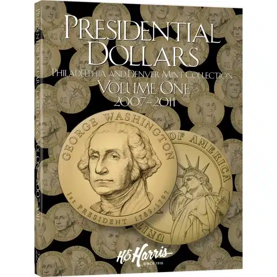 Presidential dollar folder 2007-2011, front cover image view-20809