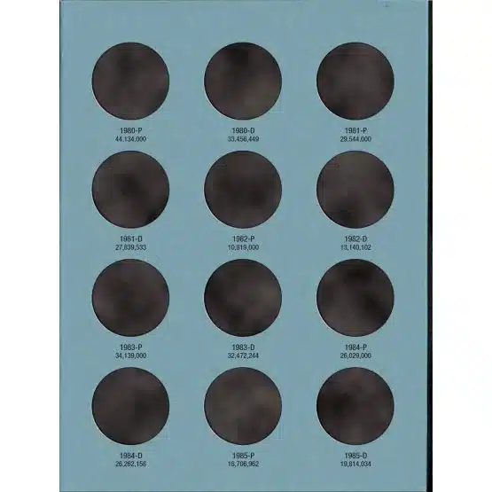 Whitman Coin Folder Kennedy Half Dollar 1964-1985 No. 1-page 3 image view-20195