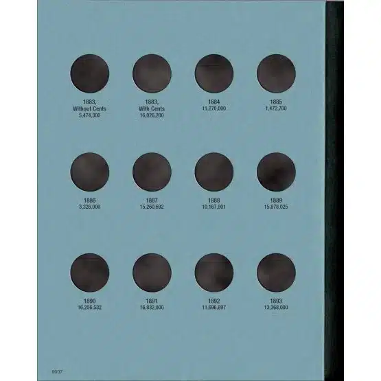 Whitman Coin Folder Liberty Head Nickel 1883-1912 Inclusive-page 1 image view-20223