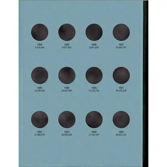 Whitman Coin Folder Liberty Head Nickel 1883-1912 Inclusive-page 2 image view-20223