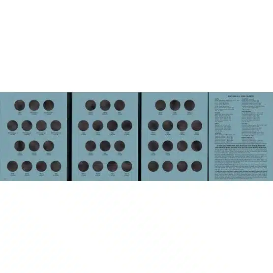 Whitman Coin Folder Liberty Standing Quarter 1916-1930-fully opened image view-20226