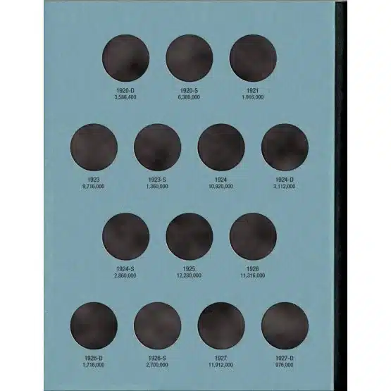 Whitman Coin Folder Liberty Standing Quarter 1916-1930-page 2 image view-20226