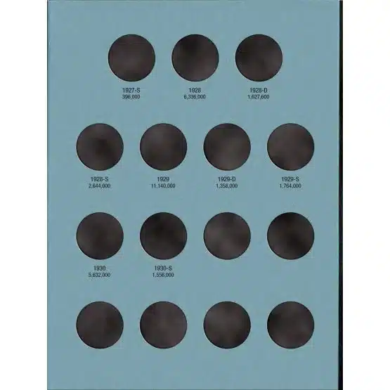 Whitman Coin Folder Liberty Standing Quarter 1916-1930-page 3 image view-20226