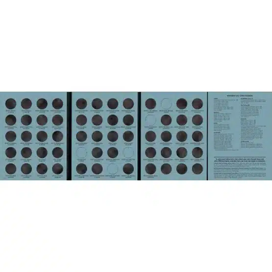 Whitman Coin Folder National Park Quarter No. 2 2016-2021 P-D-opened image view-20191