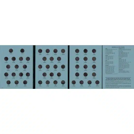 Whitman Coin Folder Roosevelt Dime No. 1 1946-1964-fully opened image view-20180