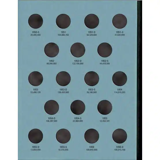 Whitman Coin Folder Roosevelt Dime No. 1 1946-1964-page 2 image view-20180