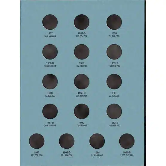 Whitman Coin Folder Roosevelt Dime No. 1 1946-1964-page 3 image view-20180