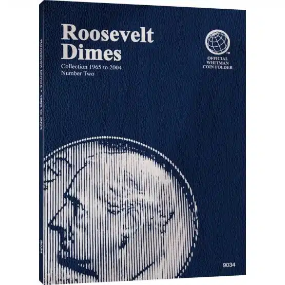 Whitman Coin Folder Roosevelt Dime No. 2 1965-2004-front cover image view-20181