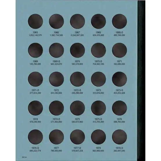 Whitman Coin Folder Roosevelt Dime No. 2 1965-2004-page 1 image view-20181