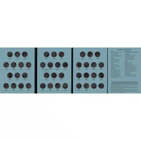 Whitman Coin Folder Washington Quarter No. 3 1965-1987-fully opened image view-20185