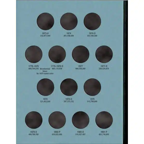 Whitman Coin Folder Washington Quarter No. 3 1965-1987-page 1 image view-20185