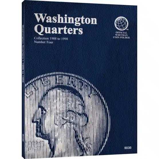Whitman Coin Folder Washington Quarter No.4 1988-2000-front cover image view-20186