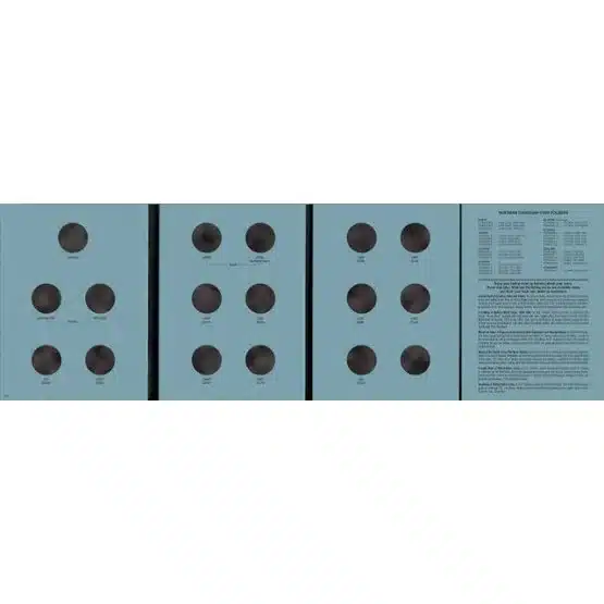 Whitman Coin Folders Canada Series - 50 Cent Pieces No. 1-1870-1901-opened image view-20911