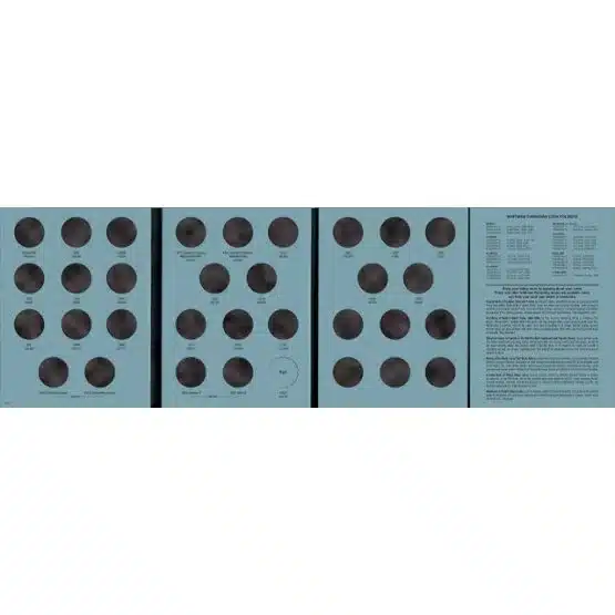 Whitman Coin Folders Canada Series - 50 Cent Pieces No. 2-1902-1936-opened image view-20912