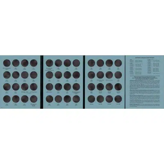 Whitman Coin Folders Canada Series - 50 Cent Pieces No. 5-1968-2013-opened image view-20915