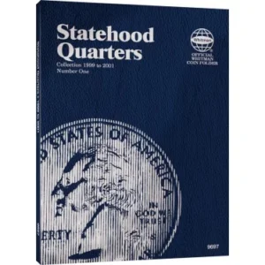 Whitman Mint Statehood Quarter Coin Folder No. 1 1999-2001 P-D-front cover image view-20187TN