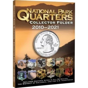 Whitman National Park Quarter Folder 2010-2021-front cover image view-20202TN