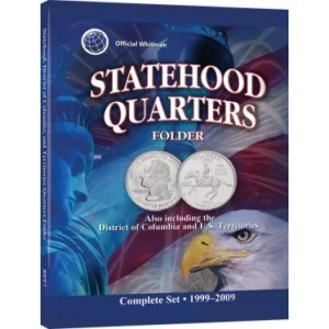 Whitman Statehood Quarter Coin Folder DC & Territories 1999-2009-front cover image view-20206TN
