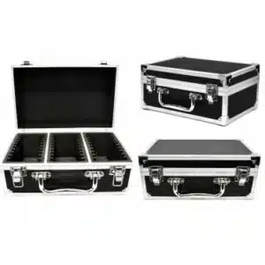 Falcon Series 30 Slab Box - Front Handle - Black Pleather Collage-21093TN