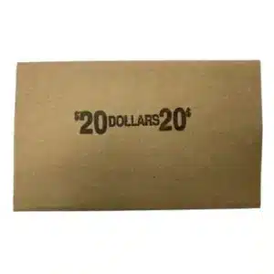 Flat Large Dollar Coin Wrappers, single image view-21729
