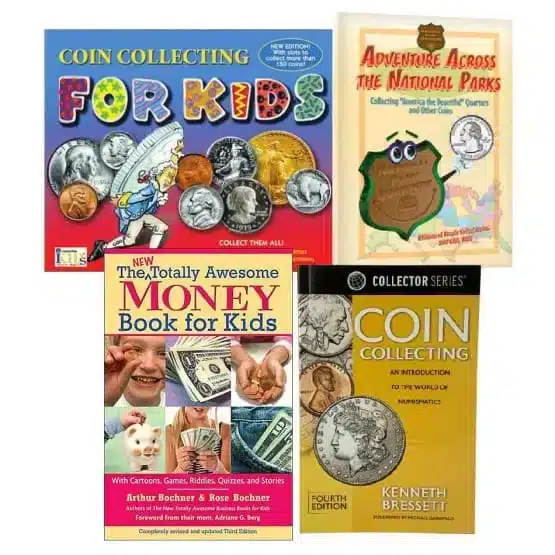 Coin Collecting Books for Beginners and Kids category image view