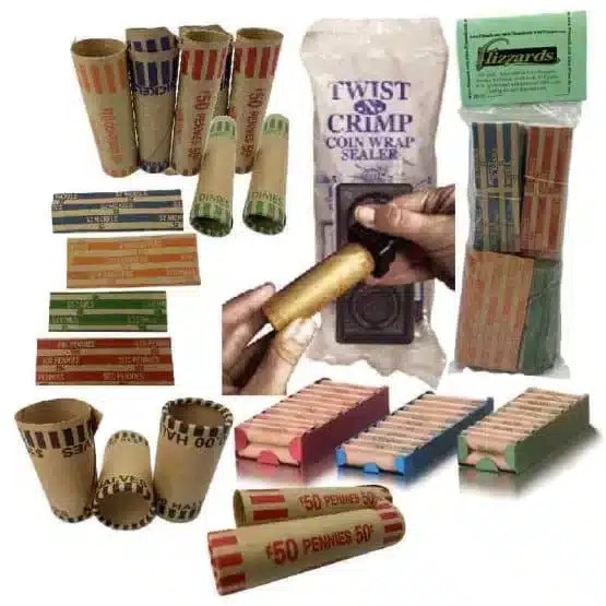 Coin wrappers and tools category image view