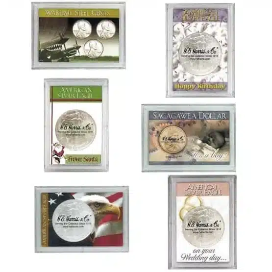 Frosty coin case category image view