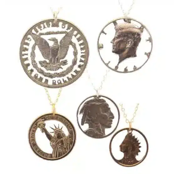 Genuine Authentic Older Cut-Coins category image view
