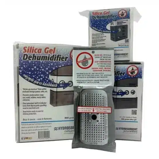 Silica gel desiccants, 40-200-450- and 900-gram category image view