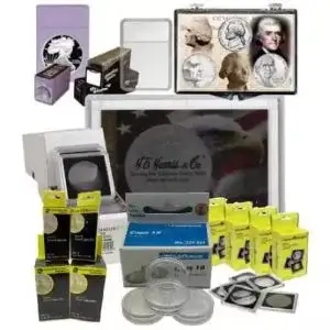 Coin holders and coin capsules home page image view