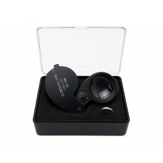 portable magnifier loupe with carrying case-20085