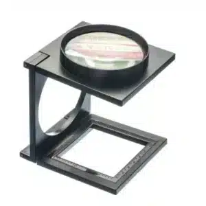 folding stand magnifier for coin collectors with 3-inch glass lens-20087TN