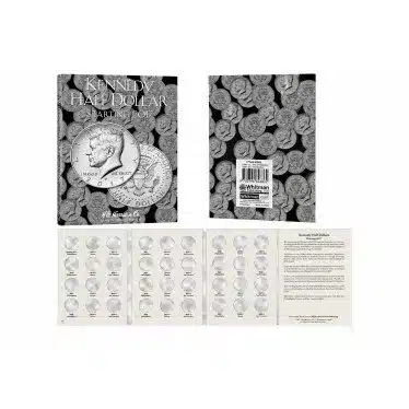 Kennedy half dollar collection folder-21538TN