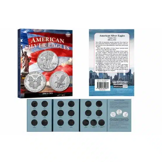 Official Whitman American Silver Eagle Folder Volume 1-20097