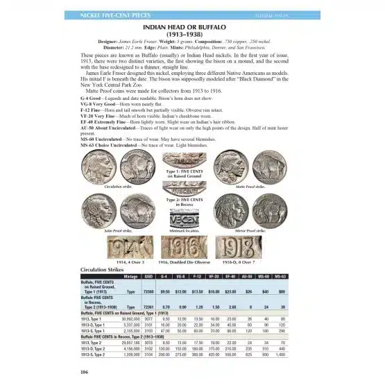coin collector reference book 2027 page 106-21752