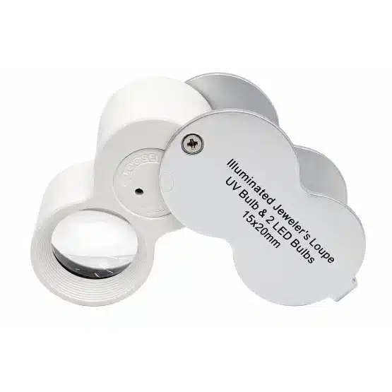 jewelry magnifier with led light-20630