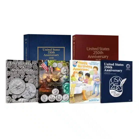250th anniversary coin supplies, category image