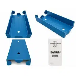Huron blue tray multiple views - 21033