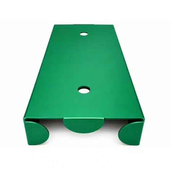 Green dime tray bottom view - 21034