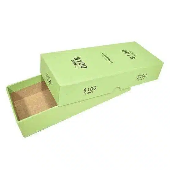Close-up of the reinforced cardboard edges and removable lid-21040