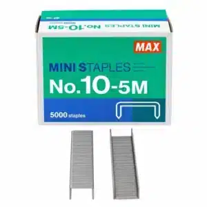 MAX No. 10-5M mini staples box with silver staple strips-20032
